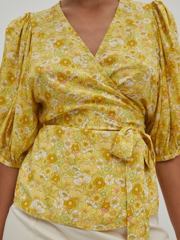 Camicia da donna 'Violeta' di EDITED in giallo