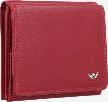 GOLDEN HEAD Wallet 'Polo' in Red
