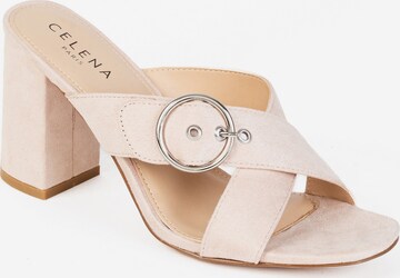 Celena Pantolette 'Chene' in Beige