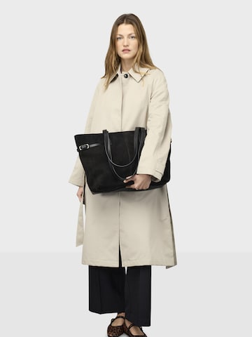 Nat&Nin Shopper 'MARCEAU' in Schwarz: Vorderseite