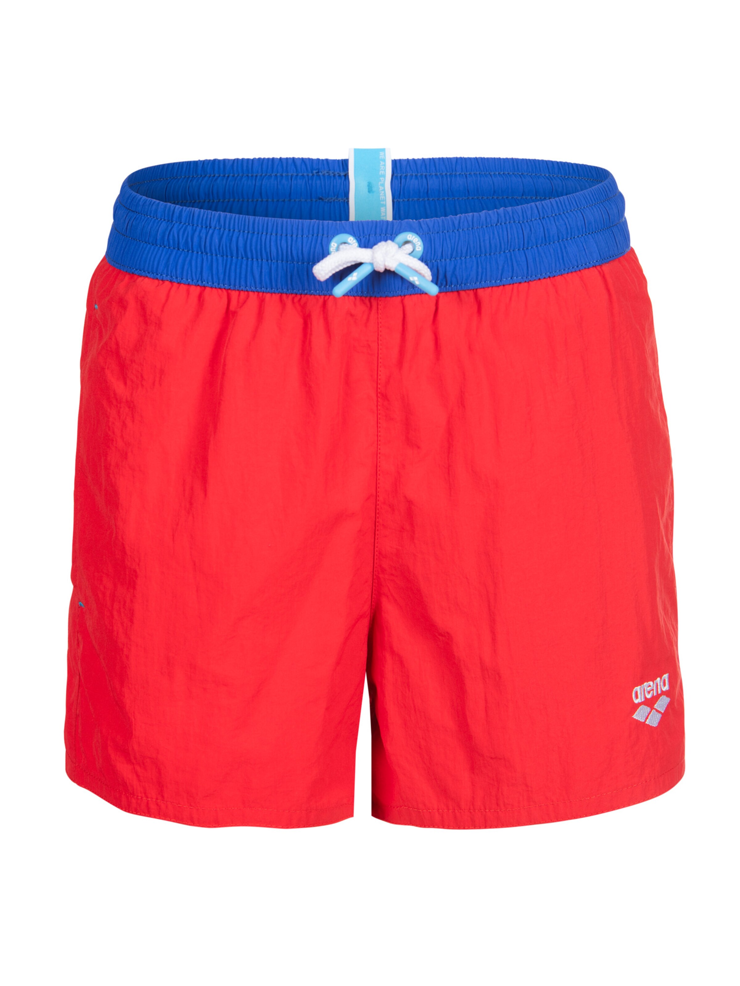 ARENA Badshorts 'TAPES BEACH SHORT' i röd