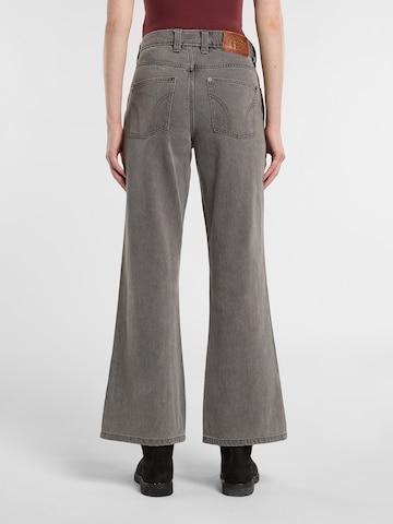 DICKIES Bootcut Džínsy 'Bridger' - Sivá