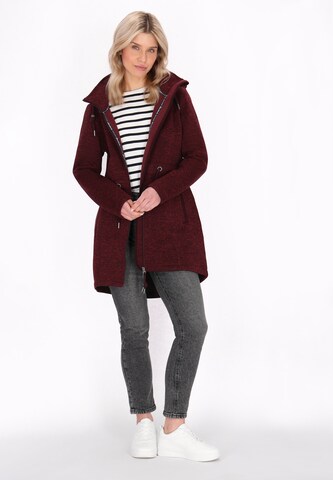 Veste en polaire Schmuddelwedda en rouge