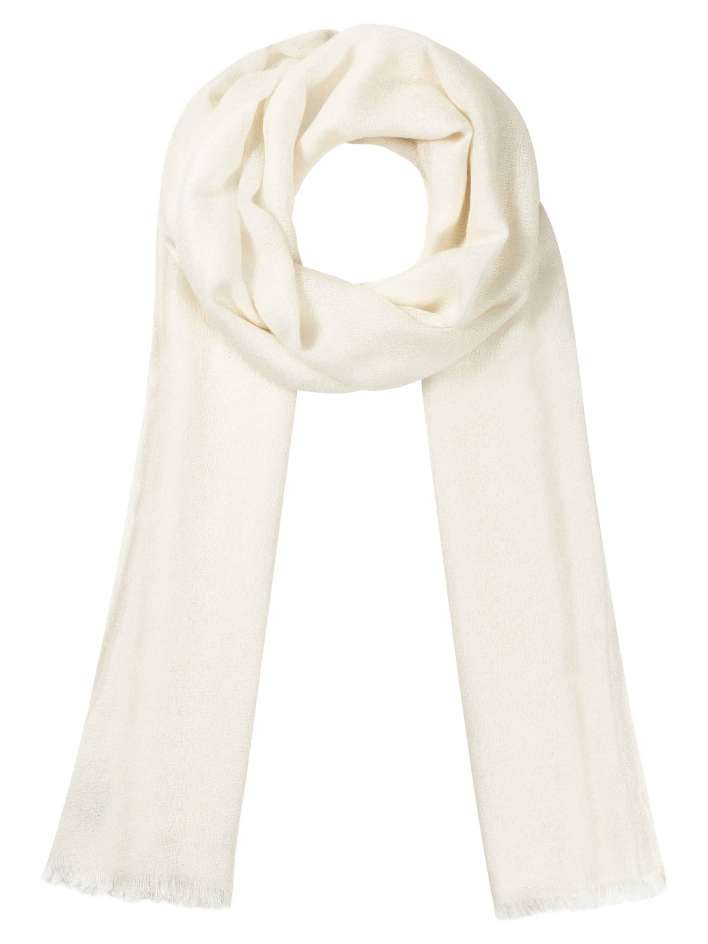 Roeckl Sjaal 'RING PASHMINA' in Wit: voorkant