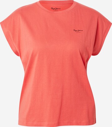 T-shirt 'BLOOM' Pepe Jeans en rouge : devant