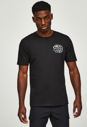 Alessandro Zavetti - Camisa 'Vicolo' em preto