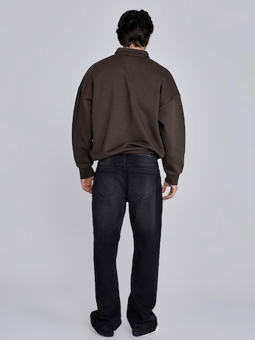 Sweat-shirt 'Essentials' SikSilk en marron