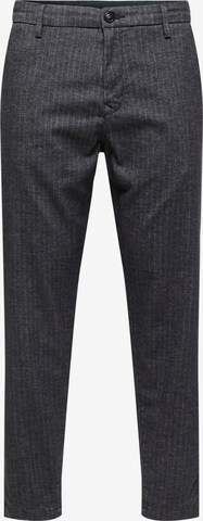 SELECTED HOMME Chino 'YORK' in Grijs: voorkant