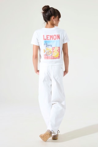 Regular Pantalon GARCIA en blanc