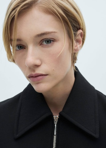 MANGO Between-Seasons Coat 'Dilly' in Black