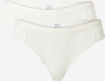 Slip Marc O'Polo en blanc : devant