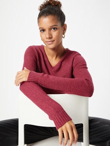 VILA Sweater 'Ril' in Red