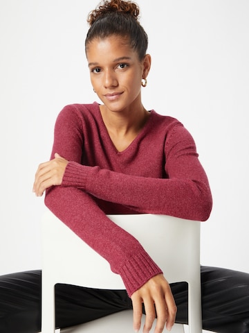 VILA Sweater 'Ril' in Red
