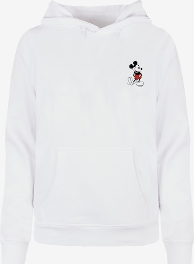 ABSOLUTE CULT Sweatshirt 'Mickey Mouse' in rot / schwarz / weiß, Produktansicht