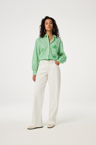 Fabienne Chapot Blouse in Green: front