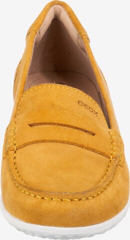 GEOX Moccasins 'Vega' in Yellow