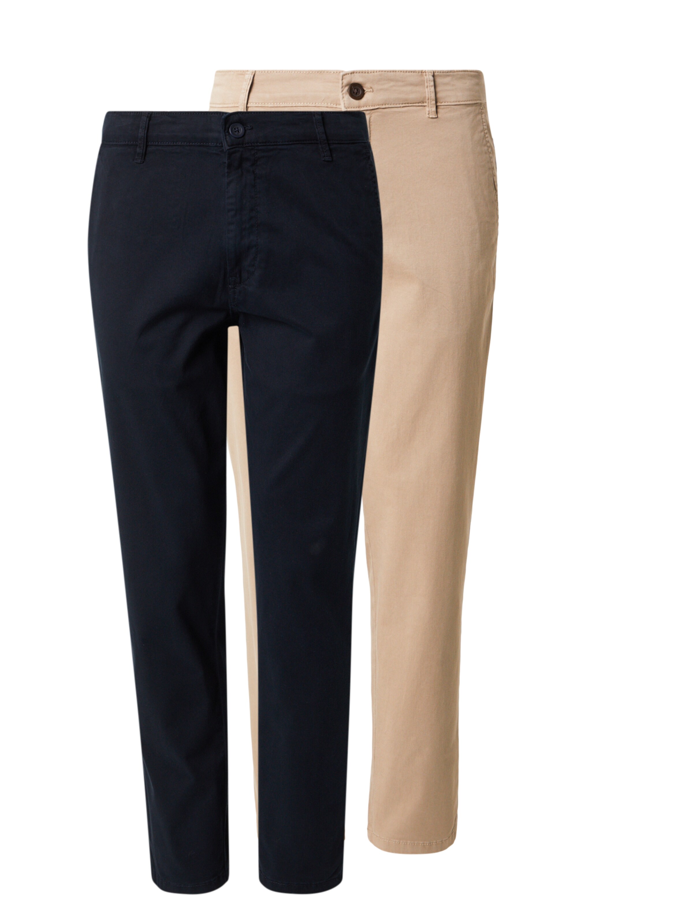 JACK & JONES Hose in camel / dunkelblau, Produktansicht