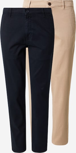 „Chino“ stiliaus kelnės iš JACK & JONES, spalva – kupranugario / tamsiai mėlyna, Prekių apžvalga