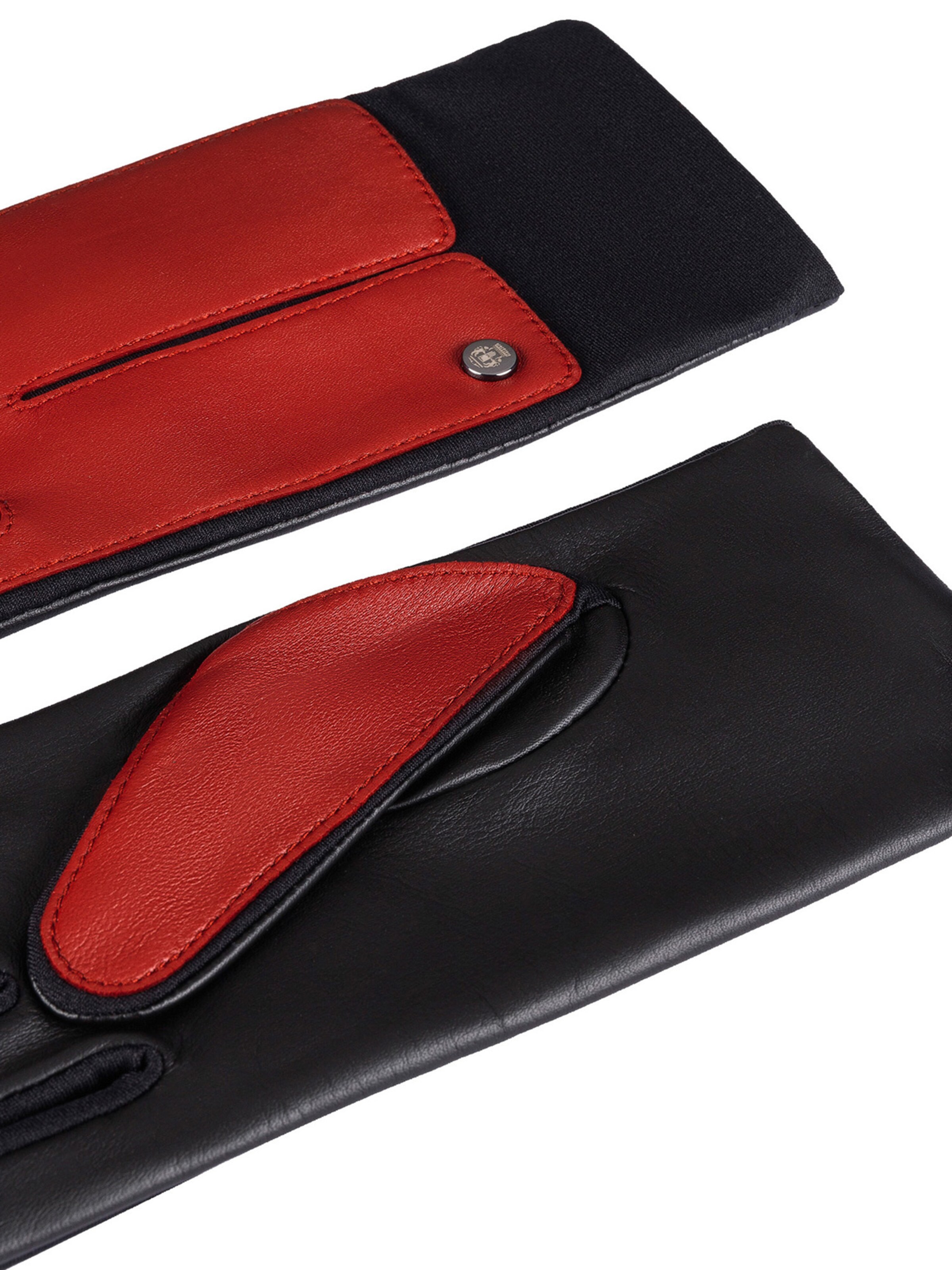 Mezzoguanti 'STOCKHOLM TOUCH' di Roeckl in rosso