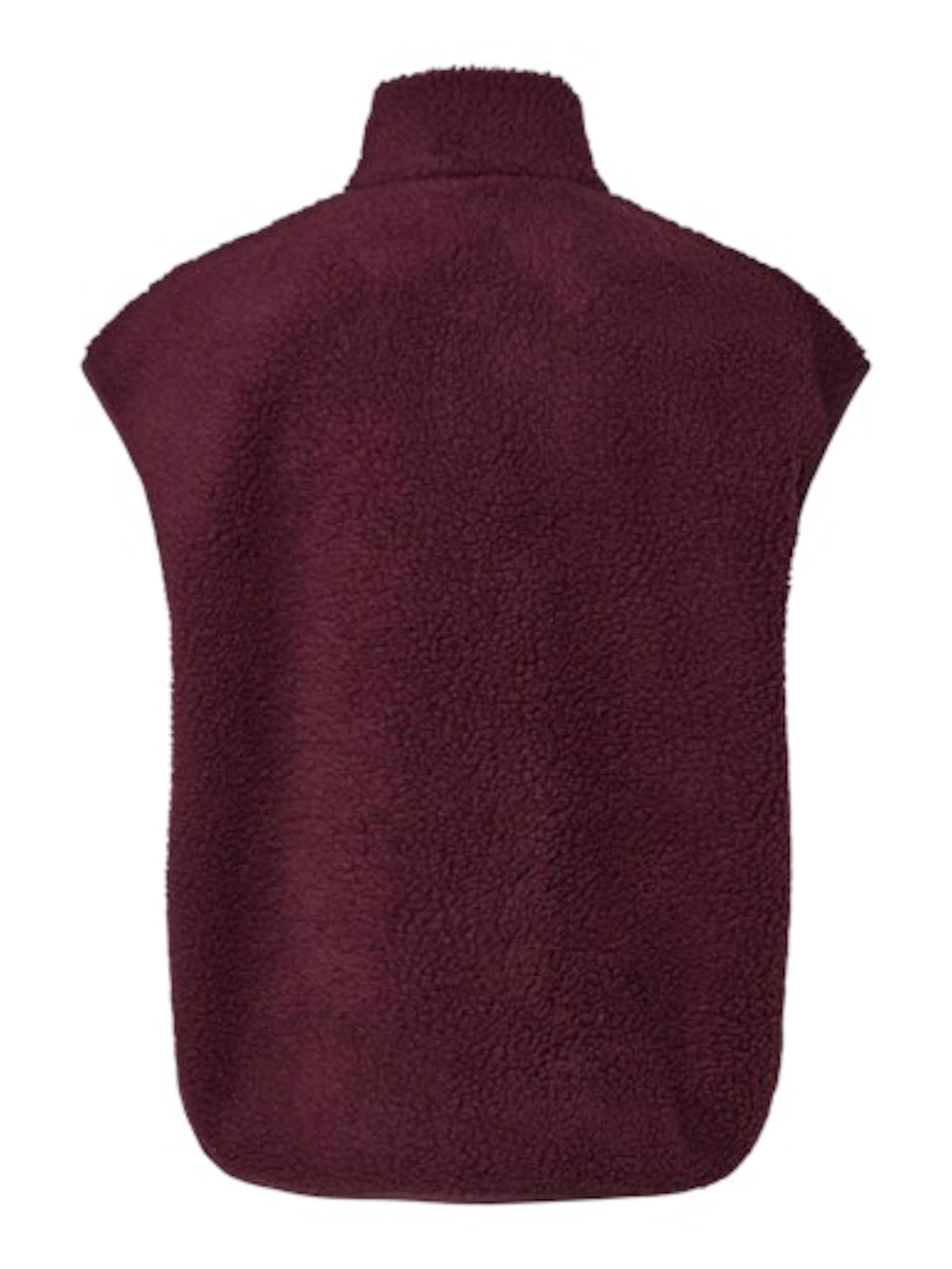Gilet 'PCSadia' PIECES en rouge