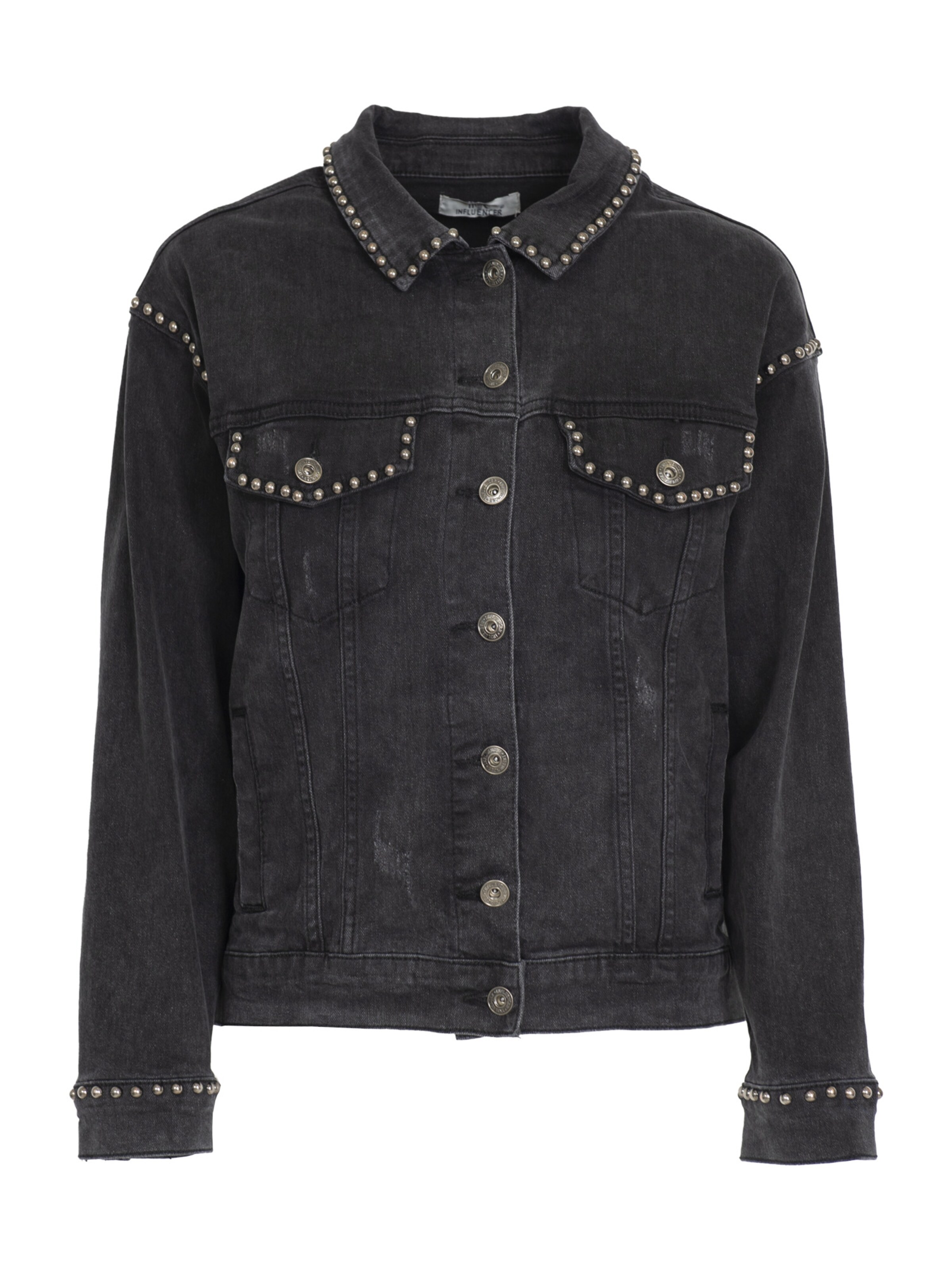 fekete farmer / ezüst Influencer Átmeneti dzseki, Termék nézet