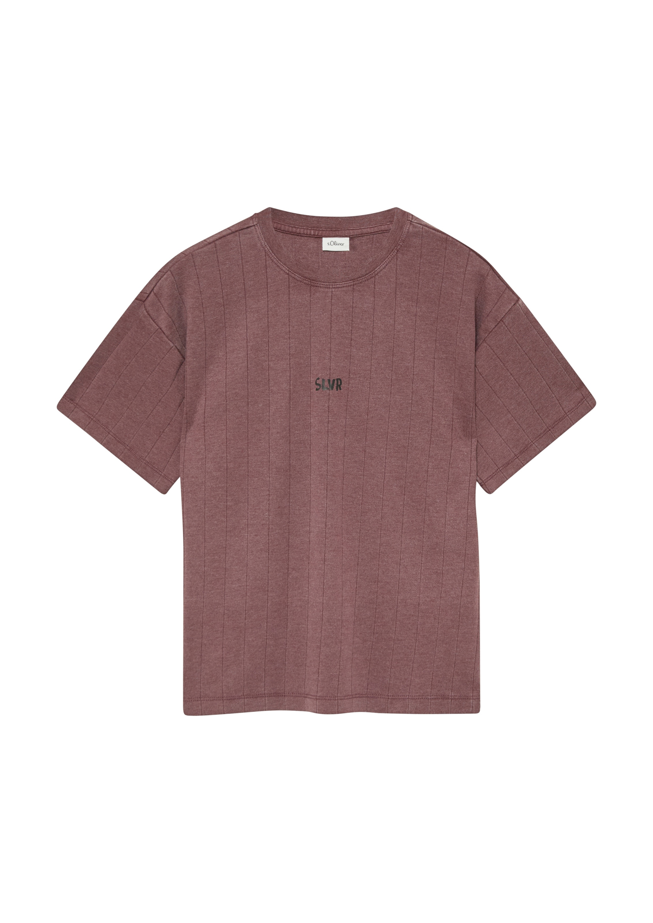 s.Oliver T-Shirt in 134-140 in bordeaux, Produktansicht