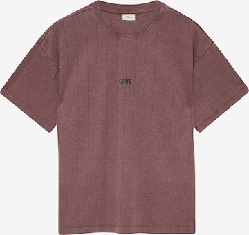 T-Shirt s.Oliver en rouge : devant