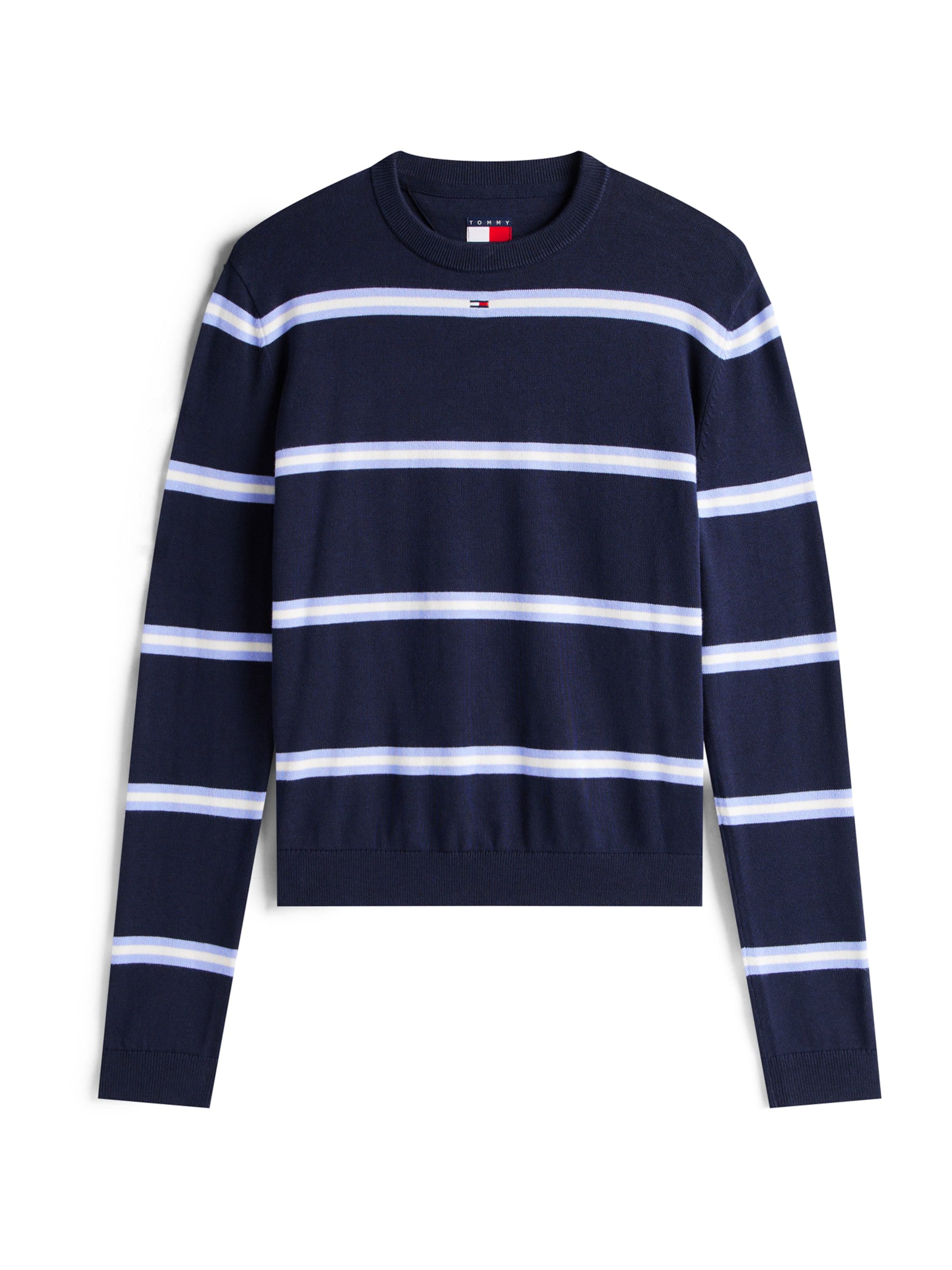 Tommy Jeans Pullover 'ESSENTIAL' i blå: forside