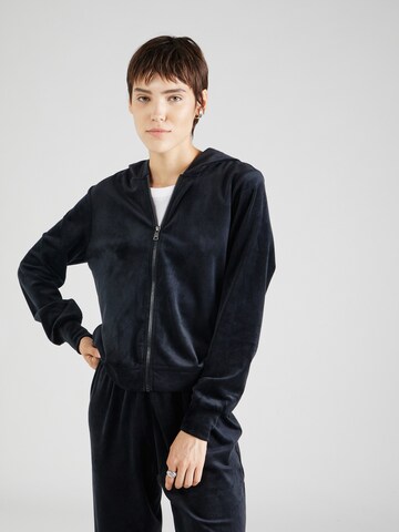 ONLY Sweat jacket 'REBEL' in Black: front