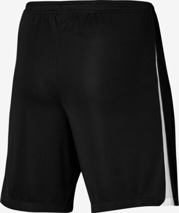NIKE Regular Workout Pants 'League Knit III' in Black