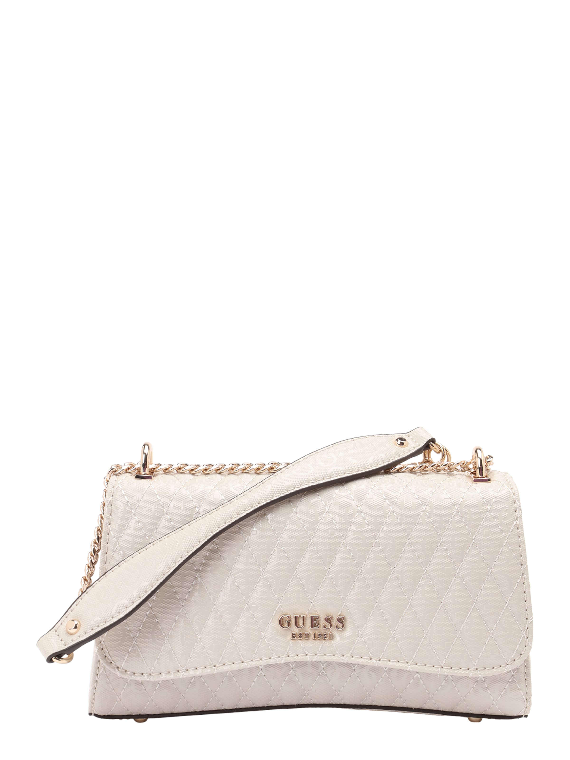 GUESS - Bolso de mano 'Betula' en beige: frente