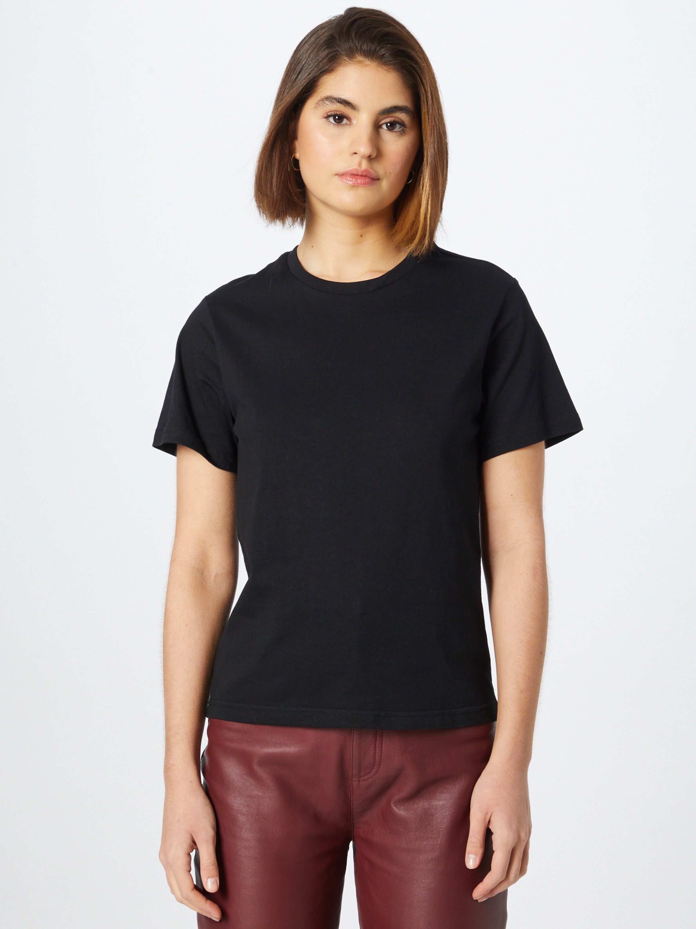 Frauen Shirts & Tops Urban Classics T- Shirt in Schwarz - SO20723
