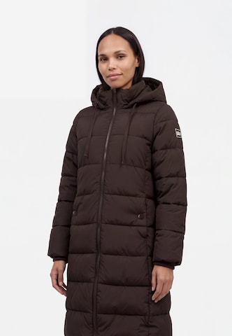 Gap Petite - Sobretudo de inverno em castanho: frente