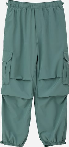 Effilé Pantalon s.Oliver en vert : devant