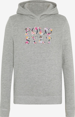 Polo Sylt Sweatshirt in Grau: Vorderseite