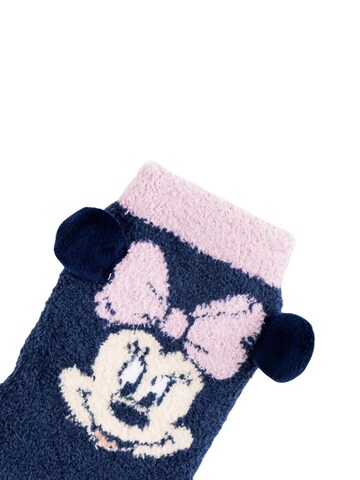 Chaussettes 'Rutschfeste Socken Minnie' DISNEY en bleu