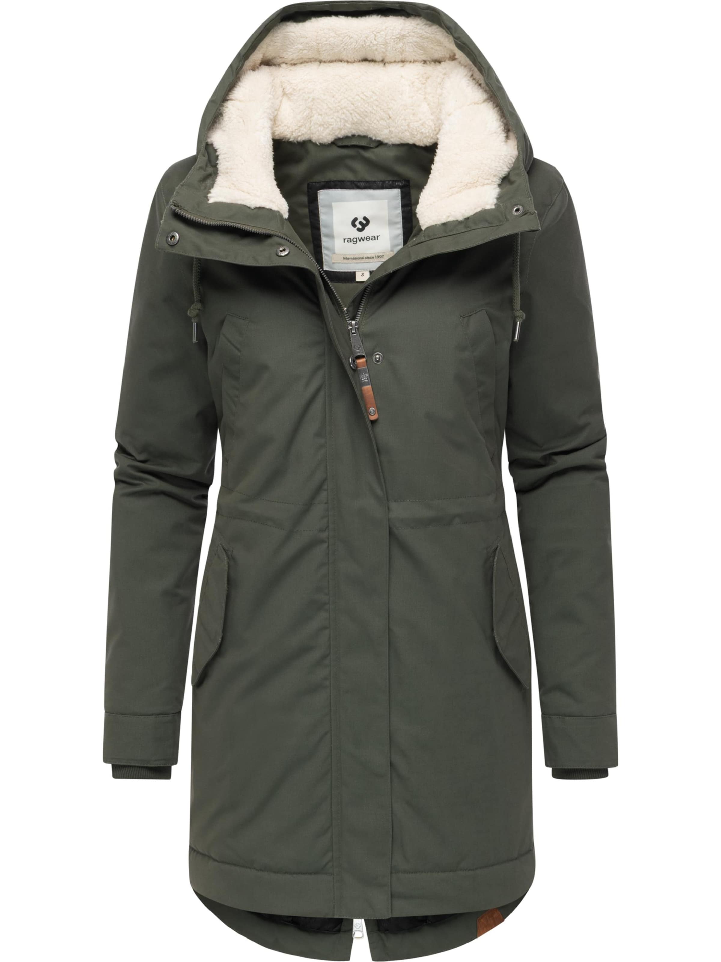Ragwear Зимнее пальто 'Cannas' в Зеленый