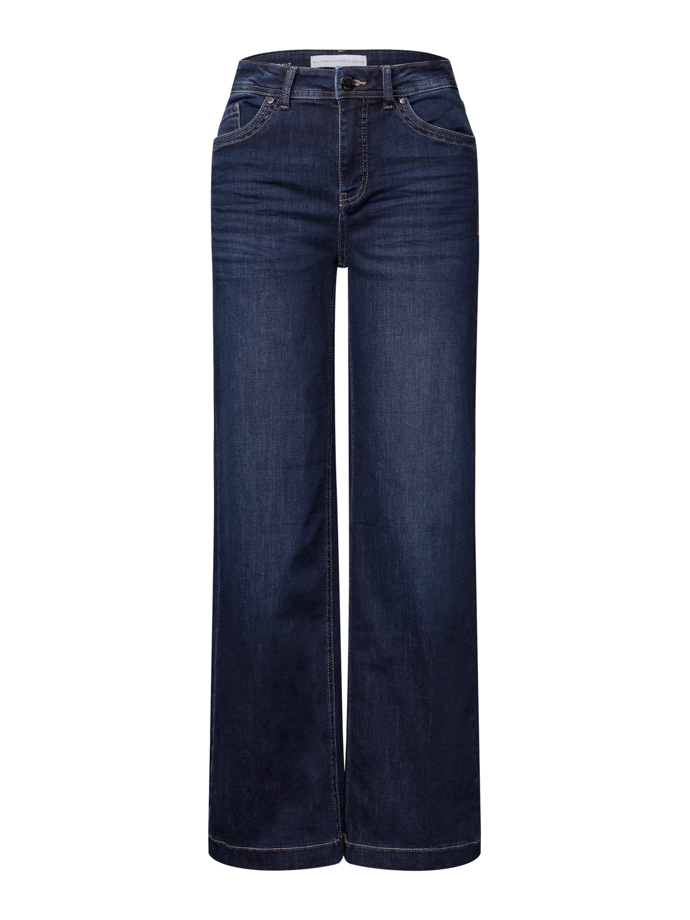 STREET ONE Wide Leg Jeans in Blau: Vorderseite