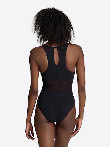 ARENA Bralette Sports swimsuit 'MESH PANELS VENT BACK' in Black