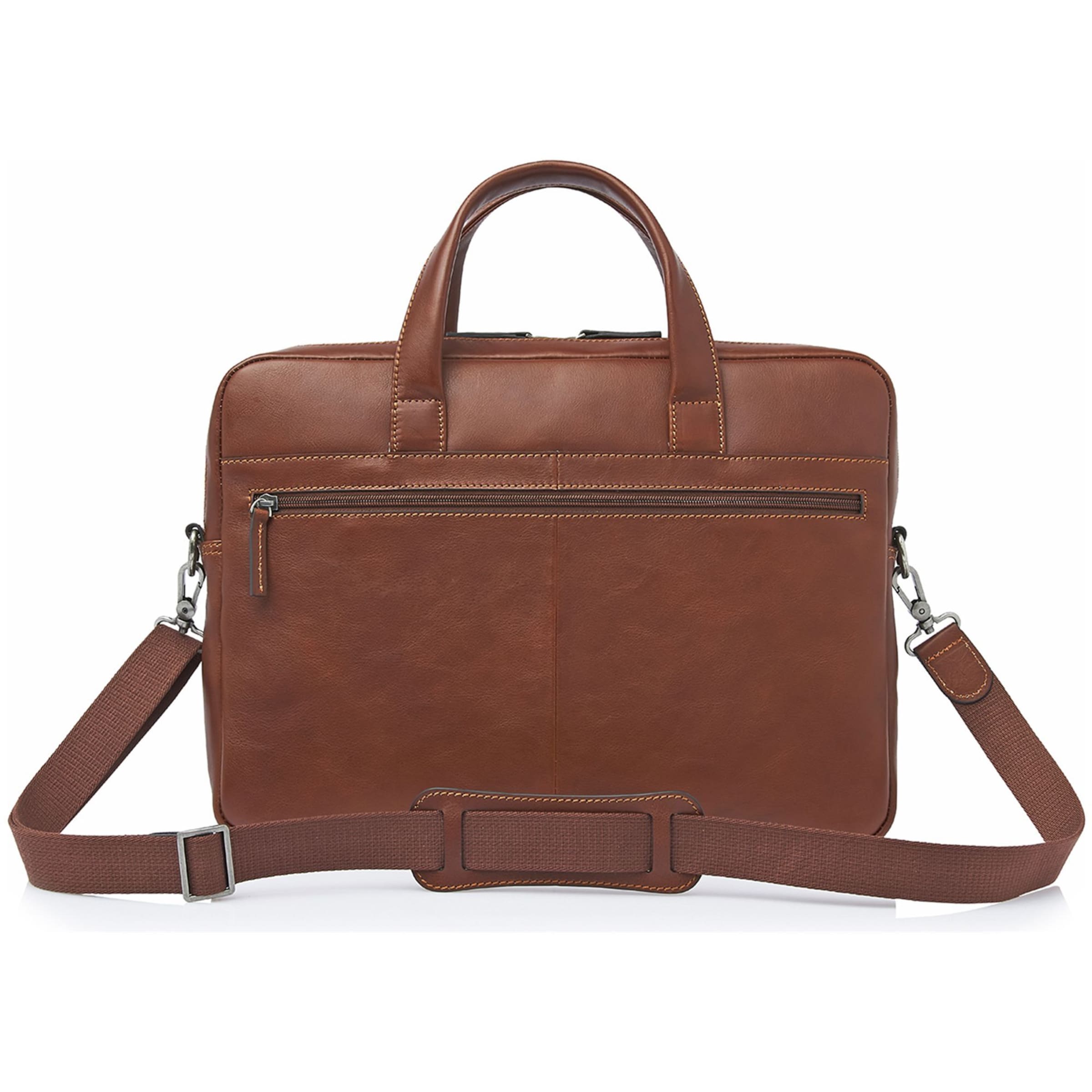 Borsa portadocumenti di Castelijn & Beerens in marrone