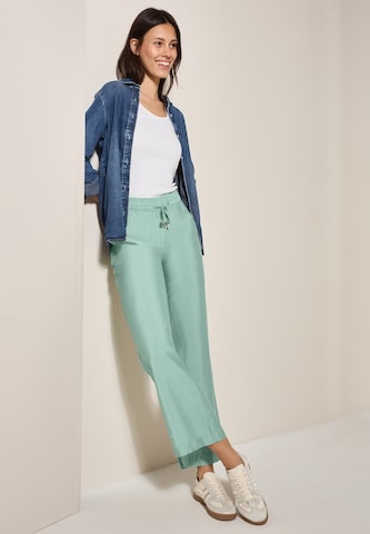 CECIL Loose fit Pants in Green
