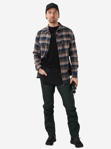 SWEDEMOUNT - regular Pantalón de montaña 'Nordkap' en verde
