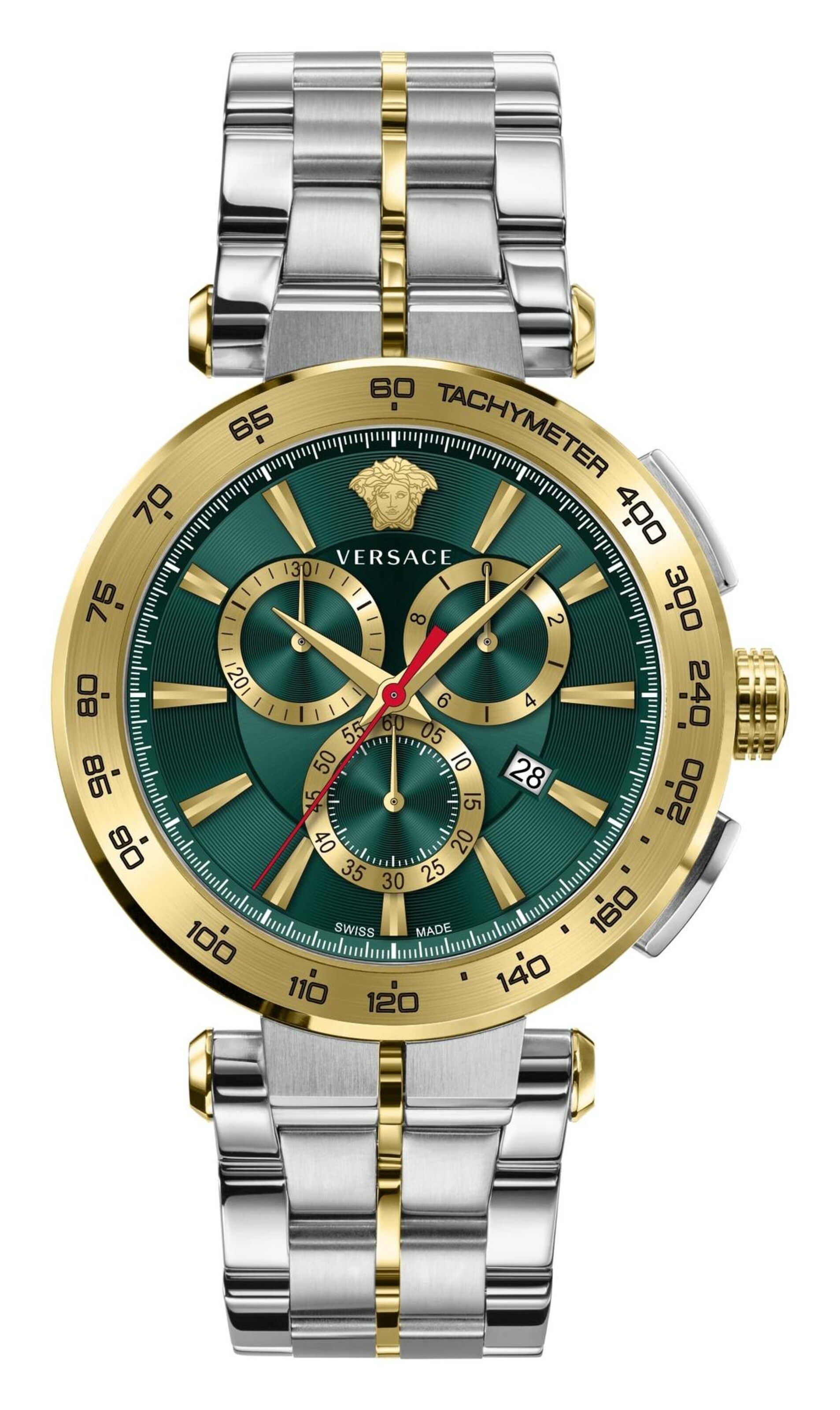 VERSACE Analog watch 'Aion' in Silver: front