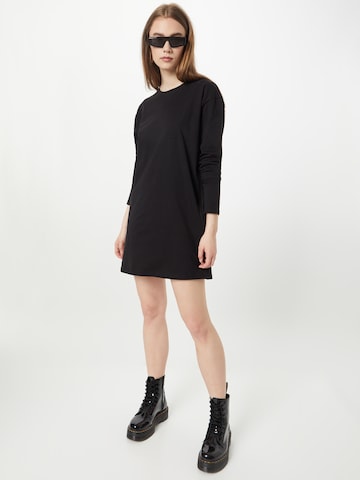 Nasty Gal Dress 'Motorcycle' in Black