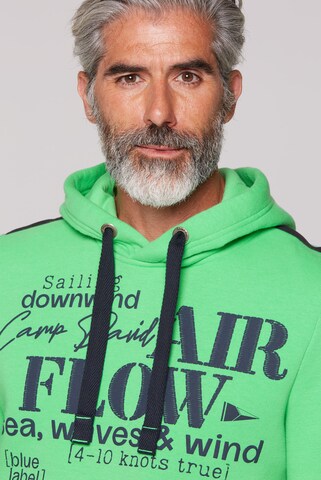 CAMP DAVID - Sudadera en verde