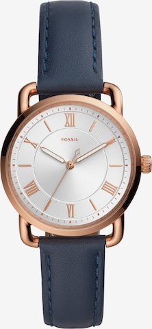 FOSSIL Uhr in Blau: front