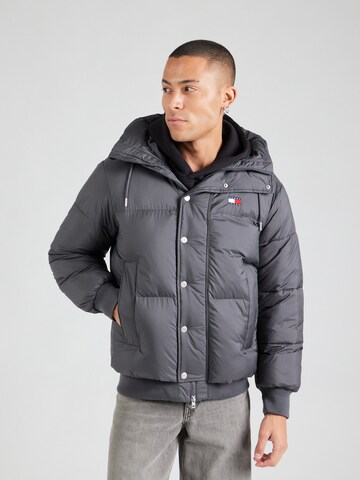 Tommy Jeans Winter jacket in Grey: front