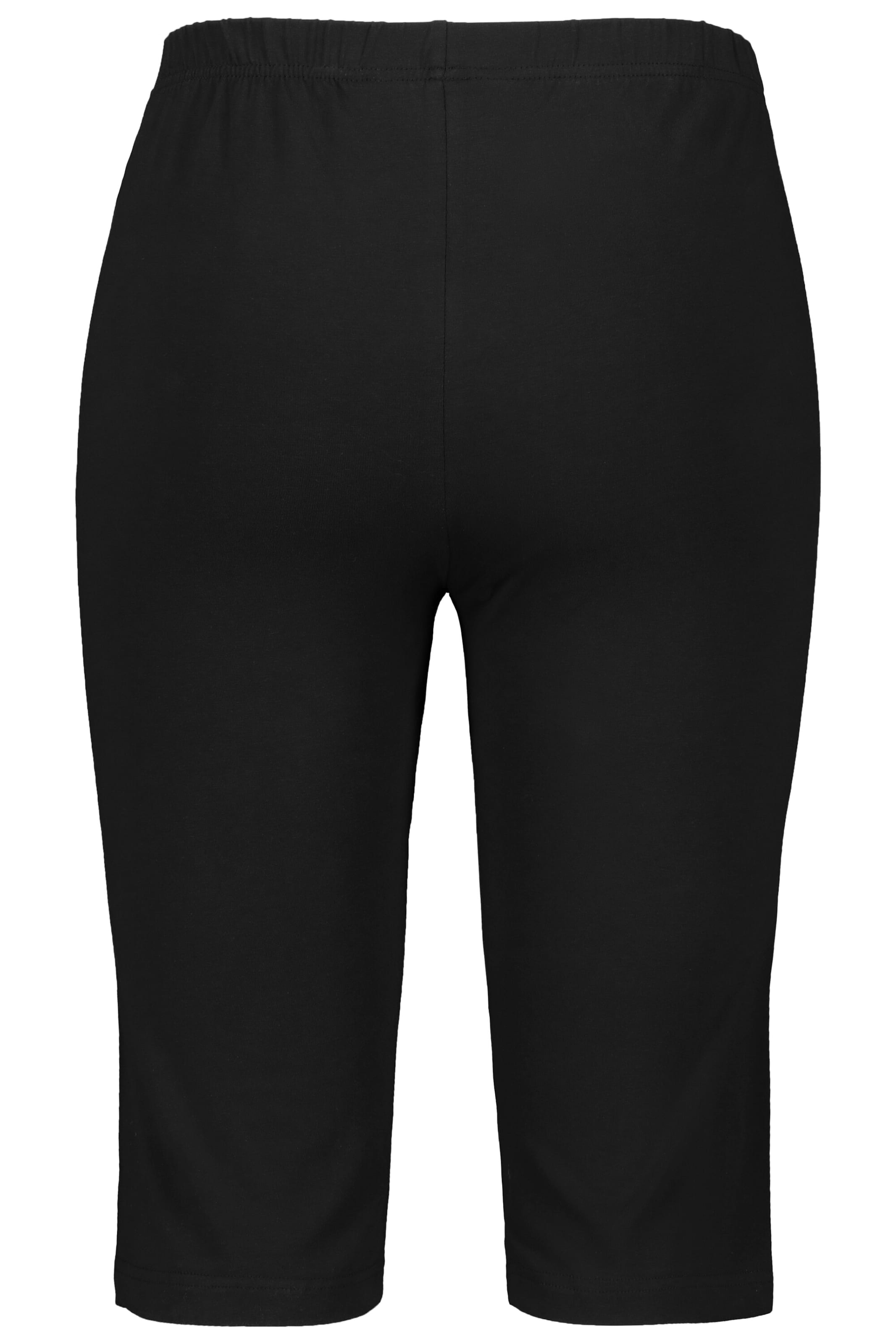 Ulla Popken Slimfit Leggings in Schwarz