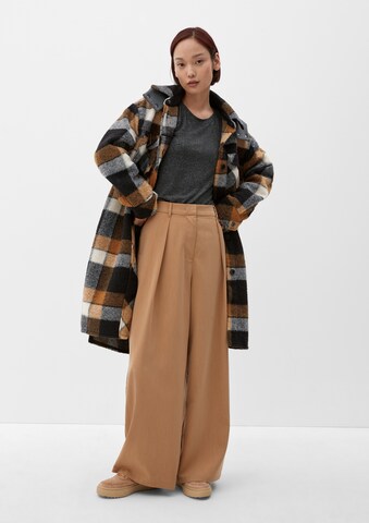 s.Oliver Between-Seasons Coat in Brown