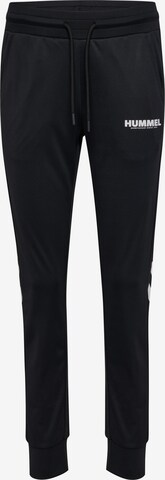 Hummel Tapered Sportbroek 'LEGACY EVY' in Zwart: voorkant